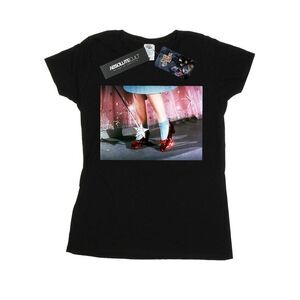 The Wizard Of Oz Womens/Ladies There�'s No Place Like Home Cotton T-Shirt / Blac